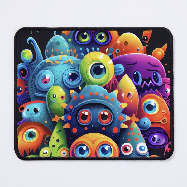 Item preview, Let the Monsters Out: Unique Doodle Art designed and sold by DafGole.