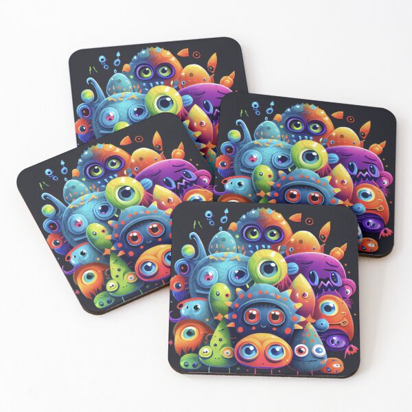 Item preview, Let the Monsters Out: Unique Doodle Art designed and sold by DafGole.