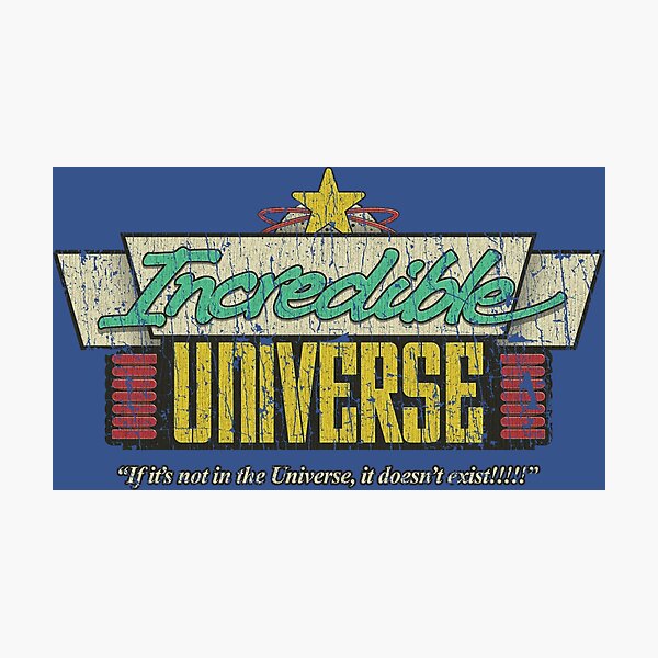 Item preview, Incredible Universe 1992  designed and sold by AstroZombie6669.