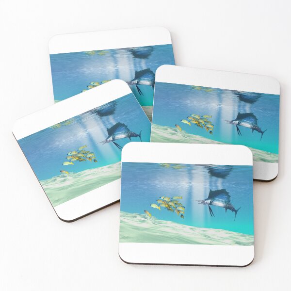 Item preview, The Reef with Sailfish designed and sold by Corey Ford.