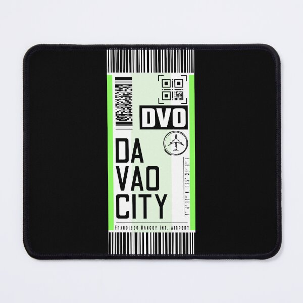 Item preview, DAVAO CITY (DVO) classic luggage tag designed and sold by LeddsoDello.