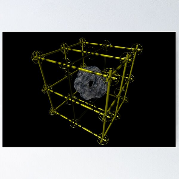 Item preview, Cubenoid caging designed and sold by digitalillusion.