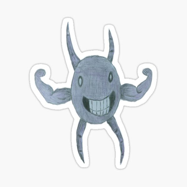 Roblox doors game, casual screech monster  Sticker for Sale by mahmoud ali