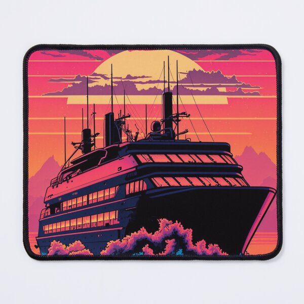 Item preview, Retro Synthwave Sunset Cruise 80s designed and sold by RESToRAPTOR.