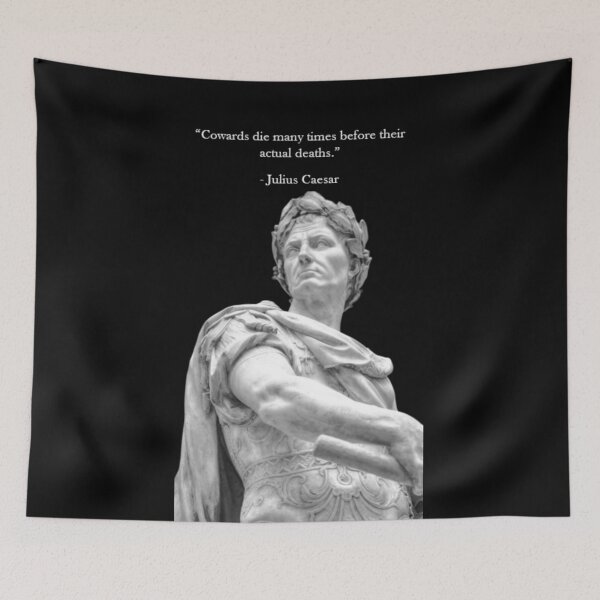 Item preview, Julius Caesar Quote - Cowards designed and sold by Reed-Inc.