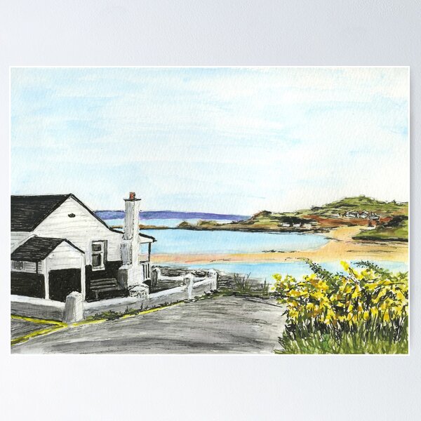Item preview, Traeth Bychan on Ynys Môn Anglesey on the North Wales Coast designed and sold by LymphomaLass.