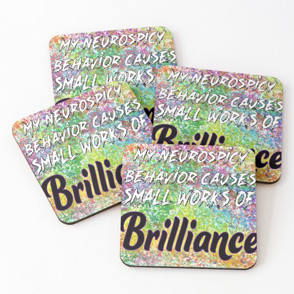 Item preview, Neurospicy Brilliance designed and sold by MouthfulPopArt.