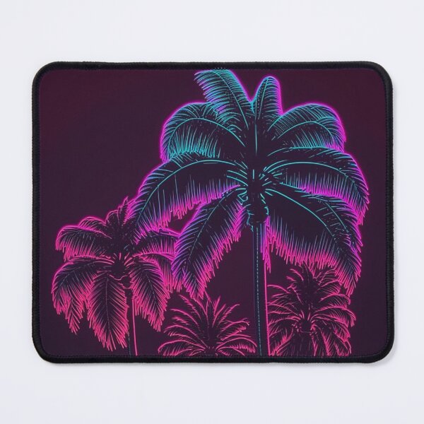 Item preview, Retro Synthwave Neon Palms 80s designed and sold by RESToRAPTOR.