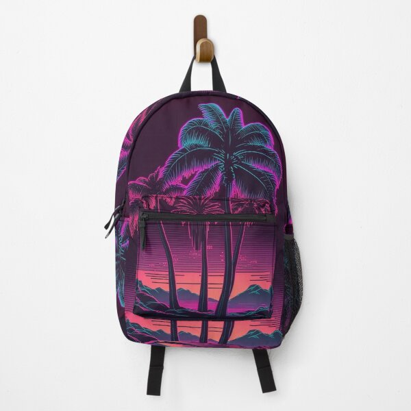 Item preview, Retro Synthwave Neon Palms 80s designed and sold by RESToRAPTOR.