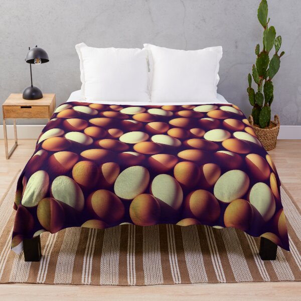 Item preview, Hard Boiled Egg Pattern - Realistic Eggy Easter Design designed and sold by Fine Prints.