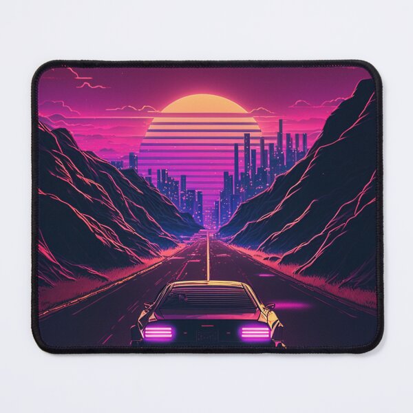 Item preview, Retro Synthwave Future Highway 80s designed and sold by RESToRAPTOR.