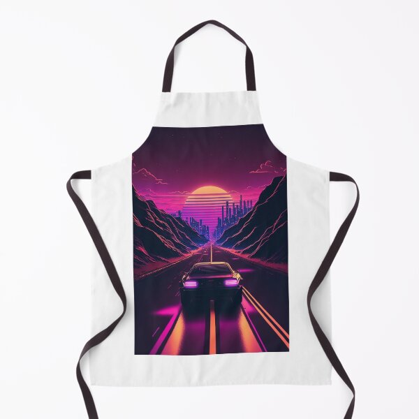 Item preview, Retro Synthwave Future Highway 80s designed and sold by RESToRAPTOR.