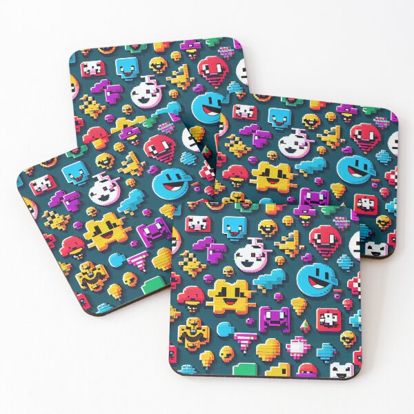 Item preview, Retro video games seamless pattern 2 designed and sold by MLArtifex.