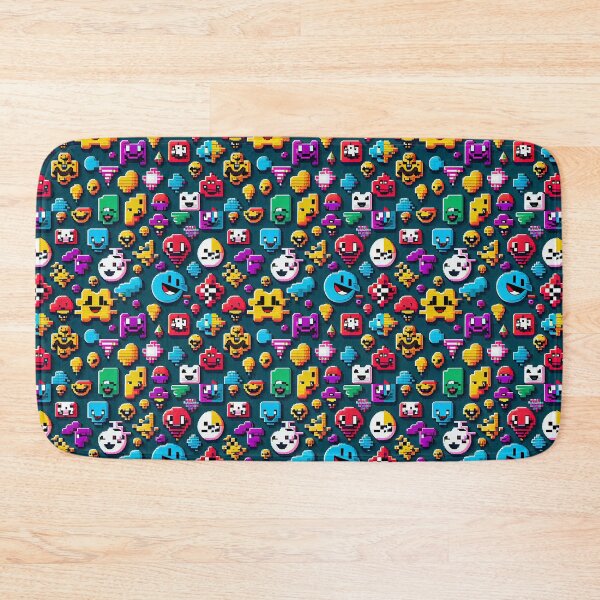 Item preview, Retro video games seamless pattern 2 designed and sold by MLArtifex.