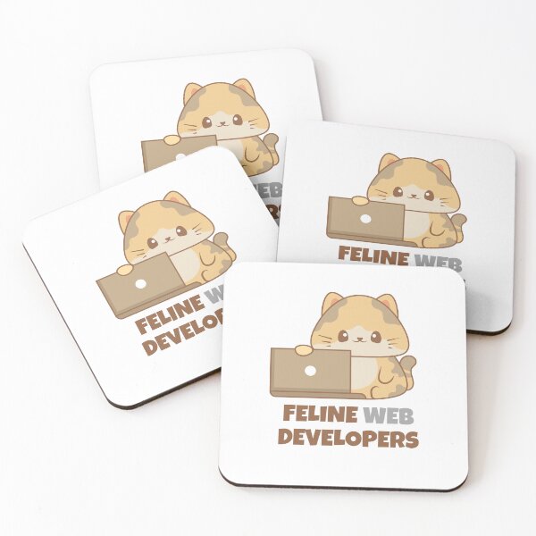 Item preview, Feline Web Developers Cat designed and sold by Pixel4Art.