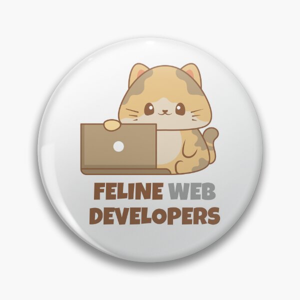 Item preview, Feline Web Developers Cat designed and sold by Pixel4Art.
