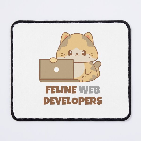 Item preview, Feline Web Developers Cat designed and sold by Pixel4Art.