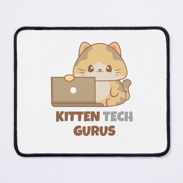 Item preview, Kitten Tech Gurus designed and sold by Pixel4Art.