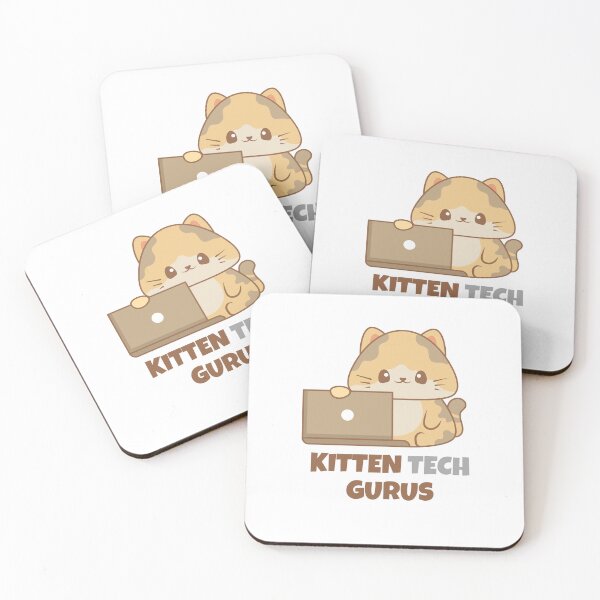 Item preview, Kitten Tech Gurus designed and sold by Pixel4Art.