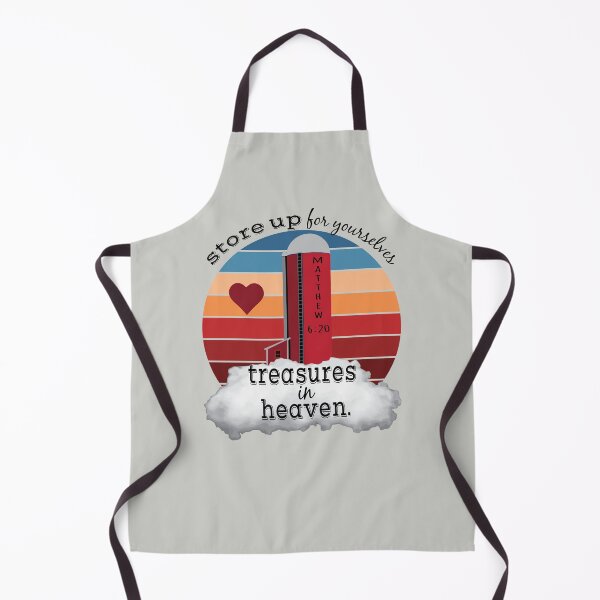 Item preview, treasures in heaven bible verse design designed and sold by EdifiedExpressions.