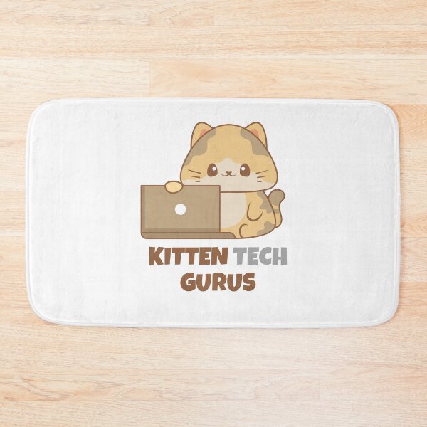 Item preview, Kitten Tech Gurus designed and sold by Pixel4Art.