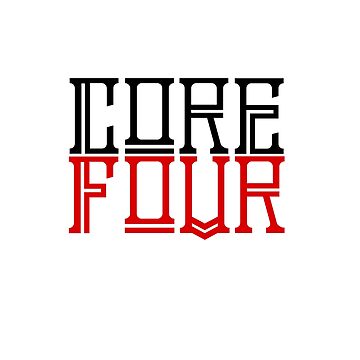 Scream Core Four Essential T-Shirt for Sale by BluenoseArt