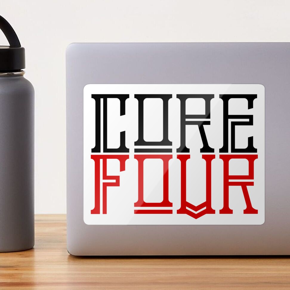 CORE FOUR | Scream 6 | Ghostface | Stickers