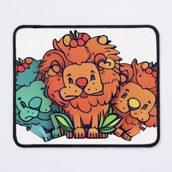Artikelvorschau, Roar with Style: 3 Adorable Lions Design entworfen und verkauft von DafGole.