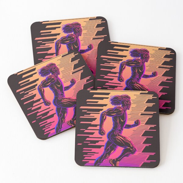 Item preview, Retro Synthwave Runner 80s designed and sold by RESToRAPTOR.