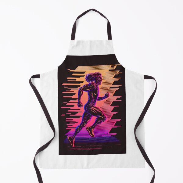 Item preview, Retro Synthwave Runner 80s designed and sold by RESToRAPTOR.