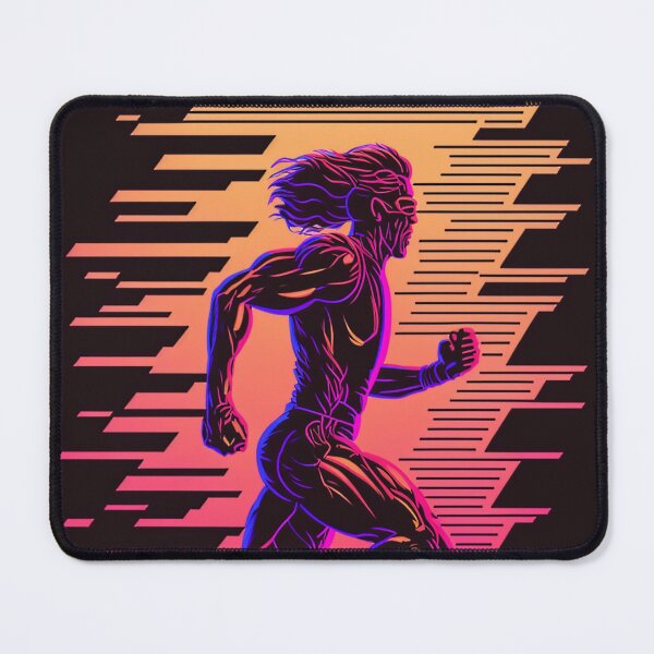 Item preview, Retro Synthwave Runner 80s designed and sold by RESToRAPTOR.