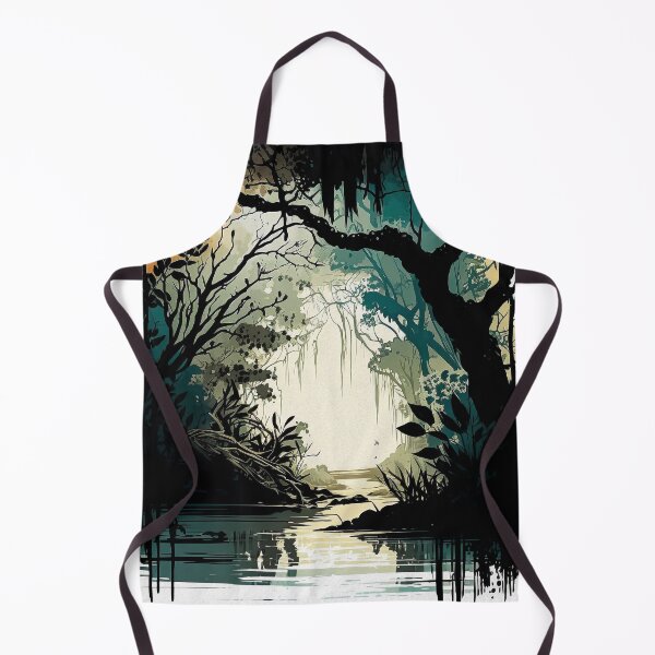 Item preview, Swamp River with Tall Trees designed and sold by rayj100.