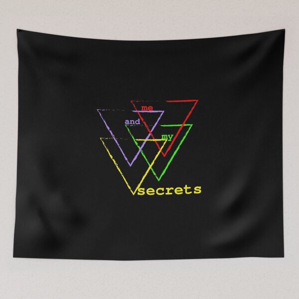 Item preview, Me and my secrets. designed and sold by ConradoBullhead.