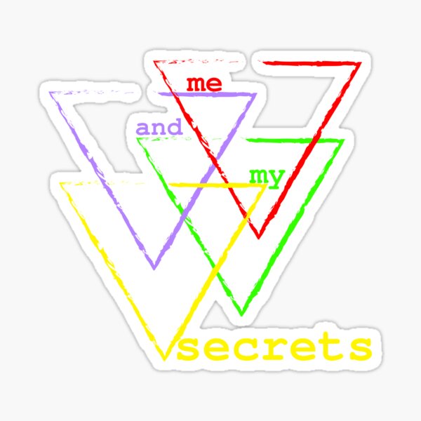 Item preview, Me and my secrets. designed and sold by ConradoBullhead.