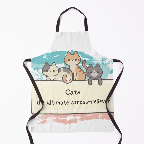 Item preview, Cats the ultimate stress-reliever designed and sold by Pixel4Art.