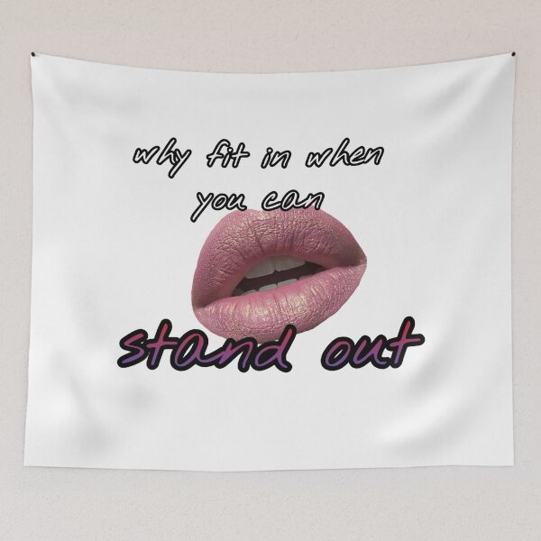 Item preview, Why fit in when you were born to stand out  designed and sold by HomeIsUs.