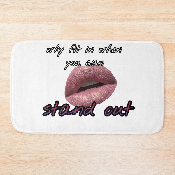 Item preview, Why fit in when you were born to stand out  designed and sold by HomeIsUs.