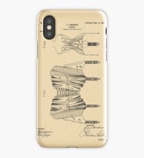 1902 Patent Corset iPhone Case