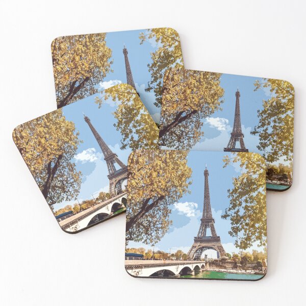Item preview, Eiffel Tower Watercolor designed and sold by Mano-World.