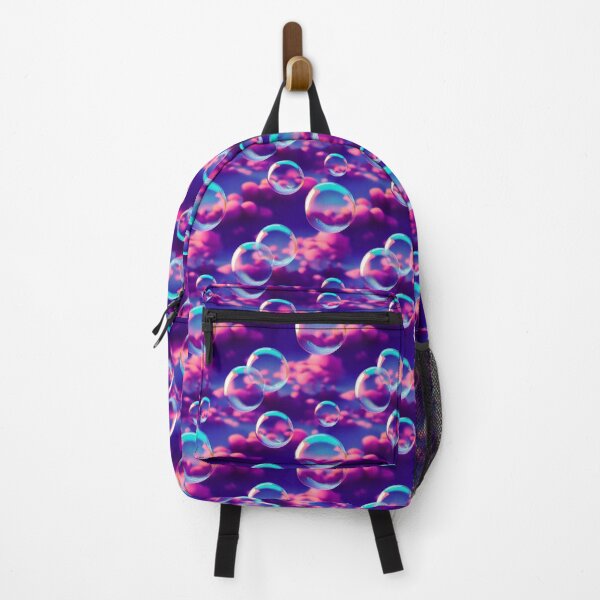 Item preview, 1980s 8 Bit Bubbles - Retro Vaporwave Bubblegum Pattern designed and sold by Fine Prints.