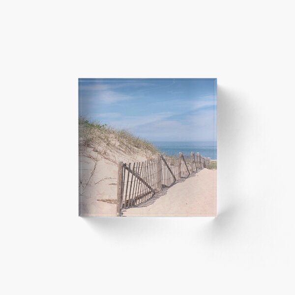 Early summer days at the beach Acrylic Block