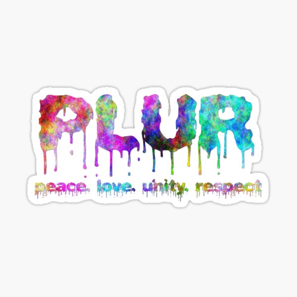 Item preview, PLUR: Friedensliebe Einheit Respekt designed and sold by mugendesigns.