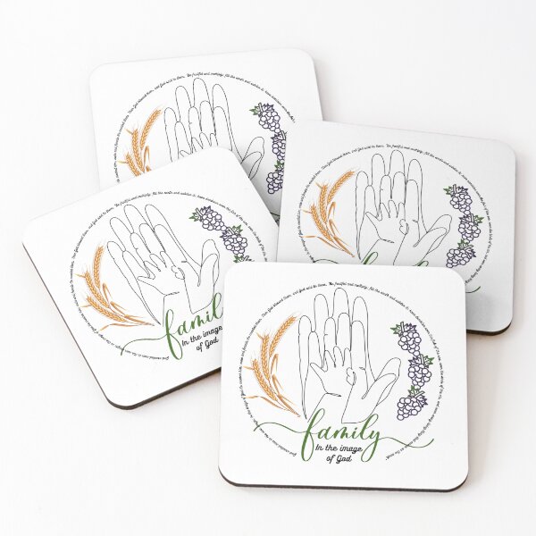 Item preview, Family - In His Image He Created Them, Be Fruitful, Hands, Imago Dei designed and sold by NonPCTruths.