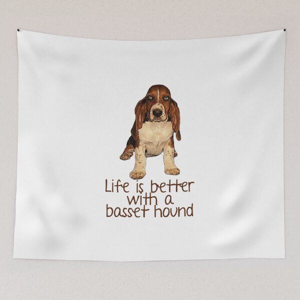 Item preview, Life is better with a basset hound designed and sold by monarchgraphics.