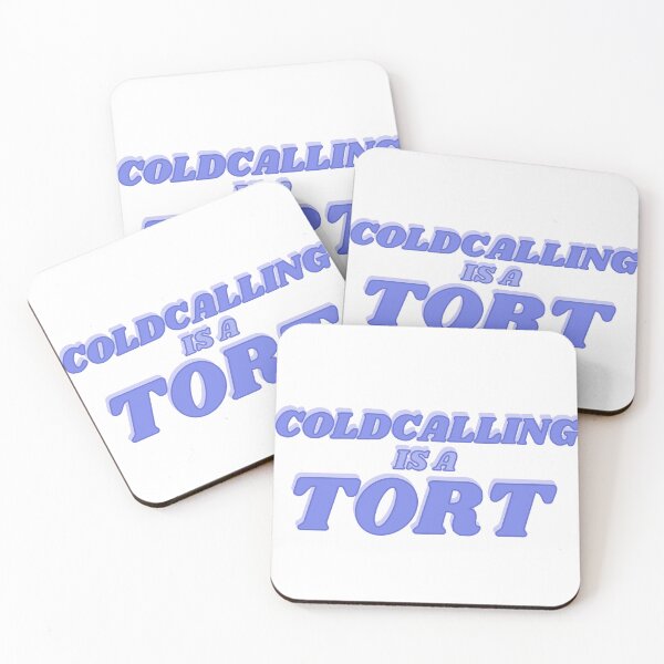 Item preview, Cold Calling Is A Tort Blue designed and sold by Ldebranski.