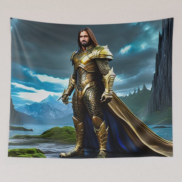 Item preview, Golden knight designed and sold by Kiraslife.