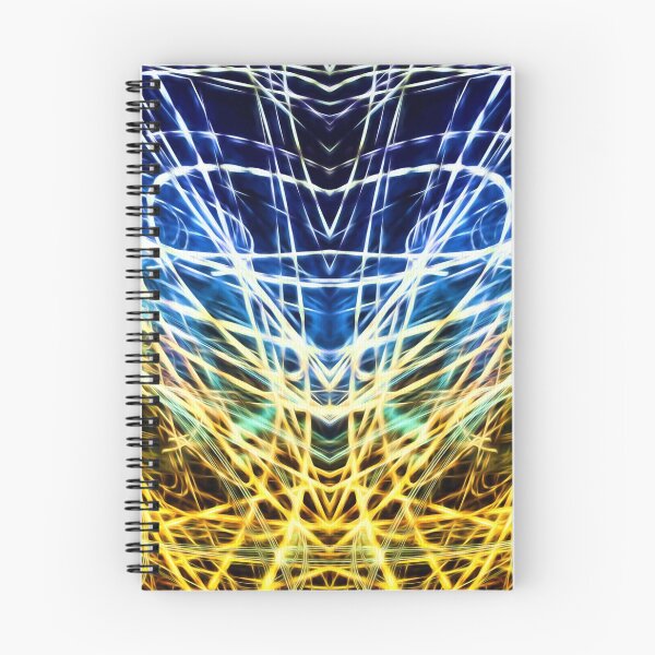 Item preview, Lightpainting Abstracto Symmetry UFA Prints # 3 designed and sold by NeonAbstracts.
