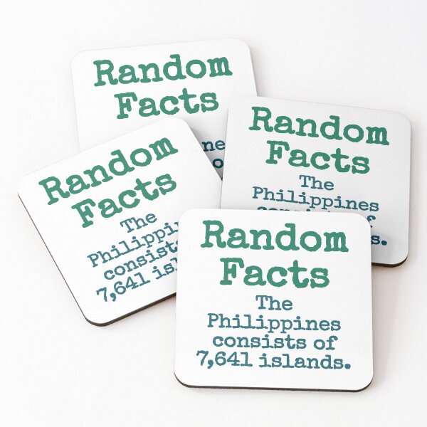 Item preview, The Philippines Consists Of 7641 Islands - Trivia Fact designed and sold by CrankyOldDude.