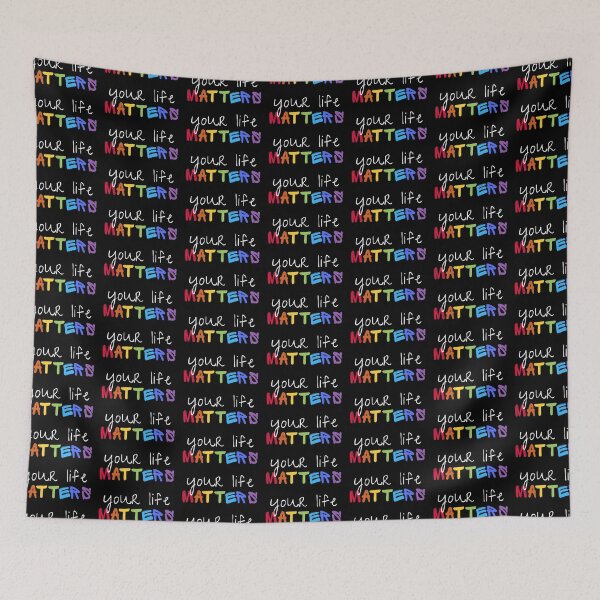 Item preview, Your Life Matters LGBTQ Suicide Prevention and Awareness Protest designed and sold by ichewsyou.