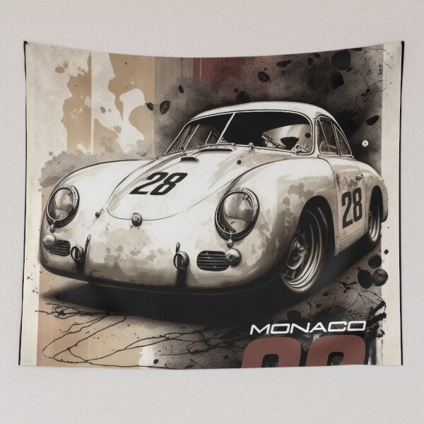 Item preview, Porsche 356 Monaco Poster designed and sold by blackdogshop.